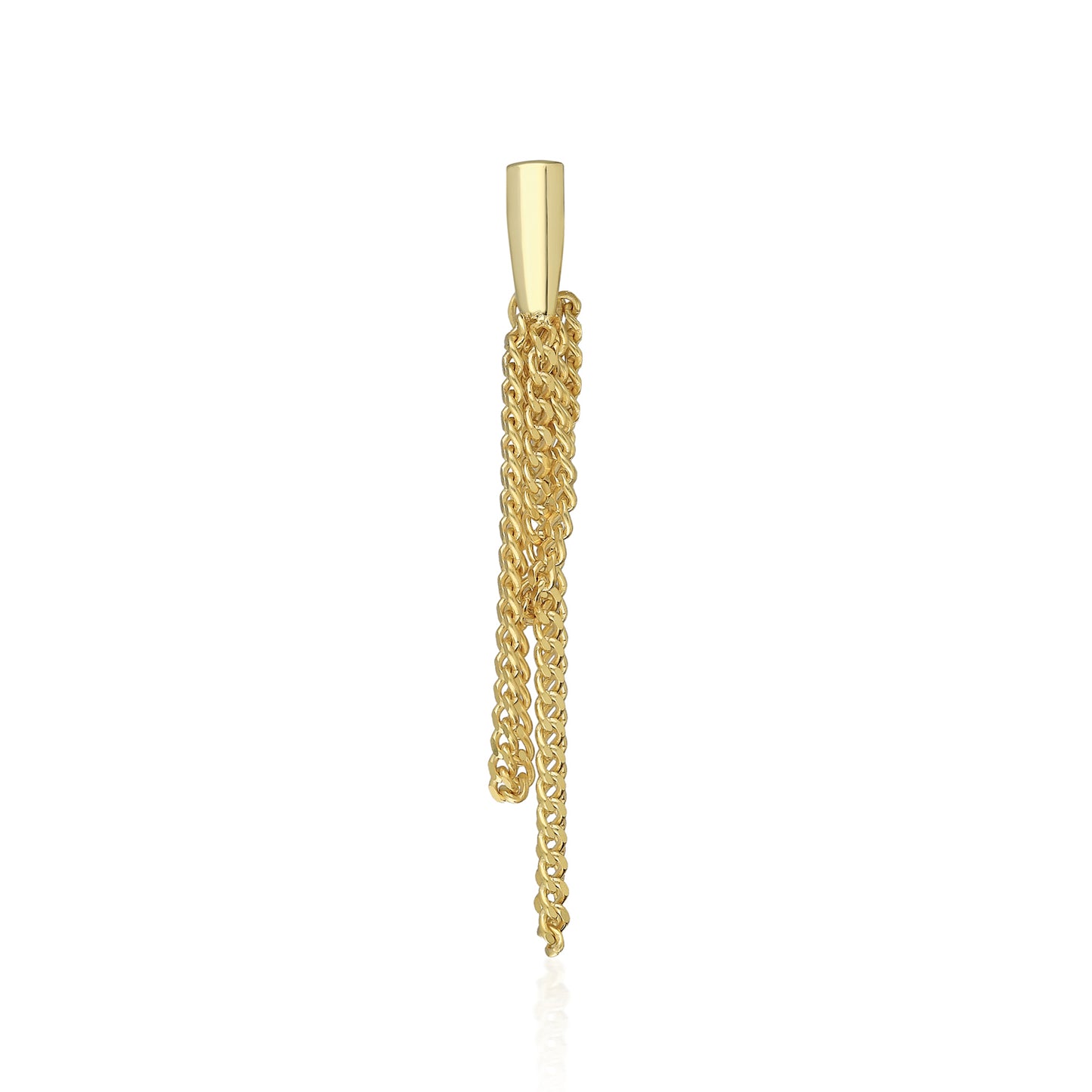 Terry Curb Chain Earring