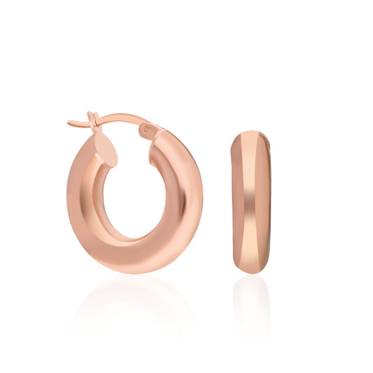 Thick Hoop Earring