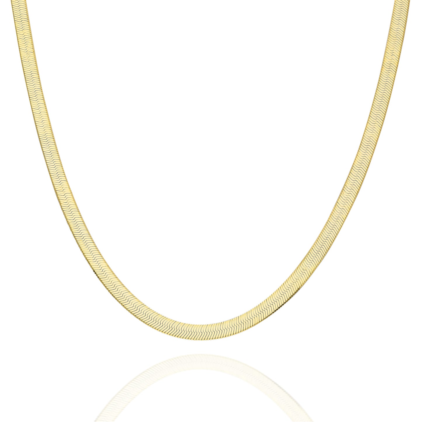 Thick Flat Chain Choker