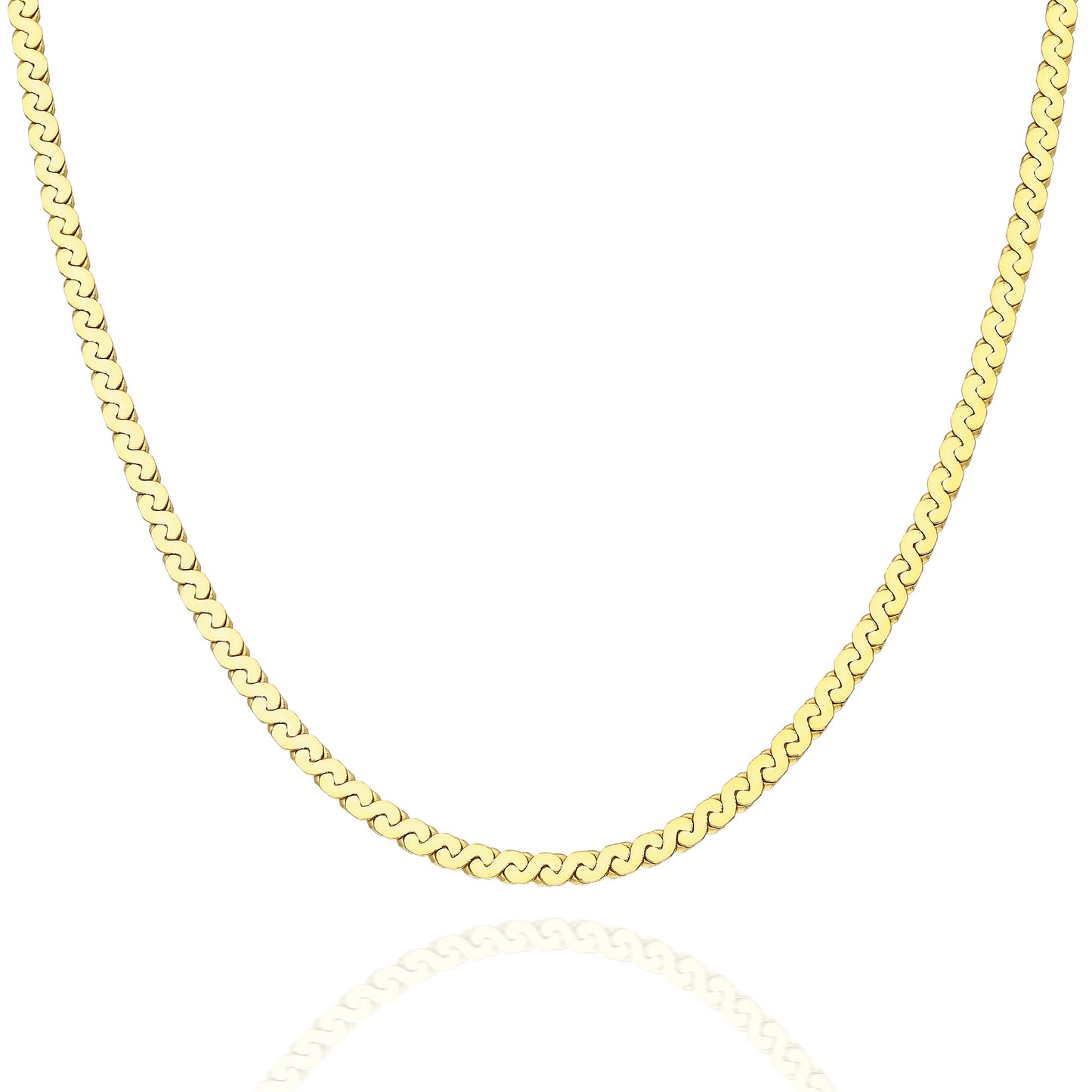 Thick Flat Knit Choker Necklace