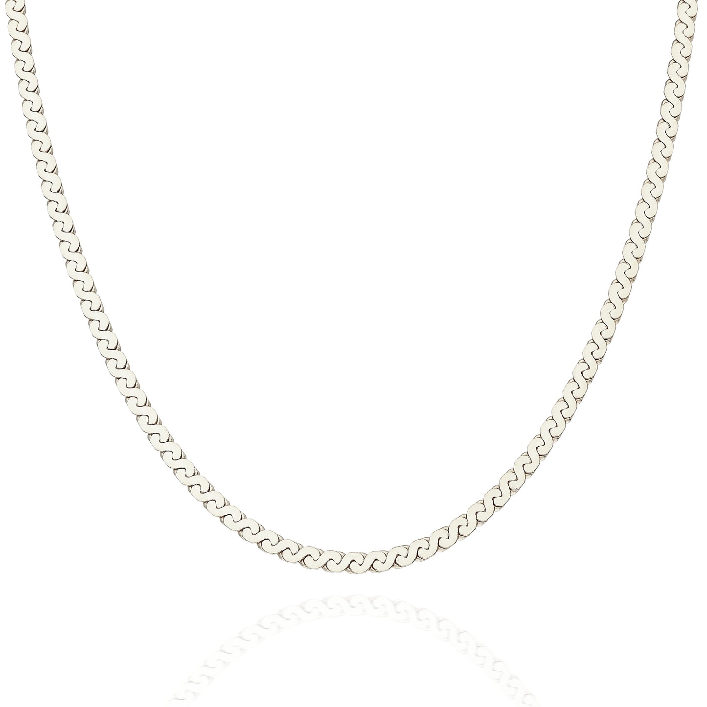 Thick Flat Knit Choker Necklace
