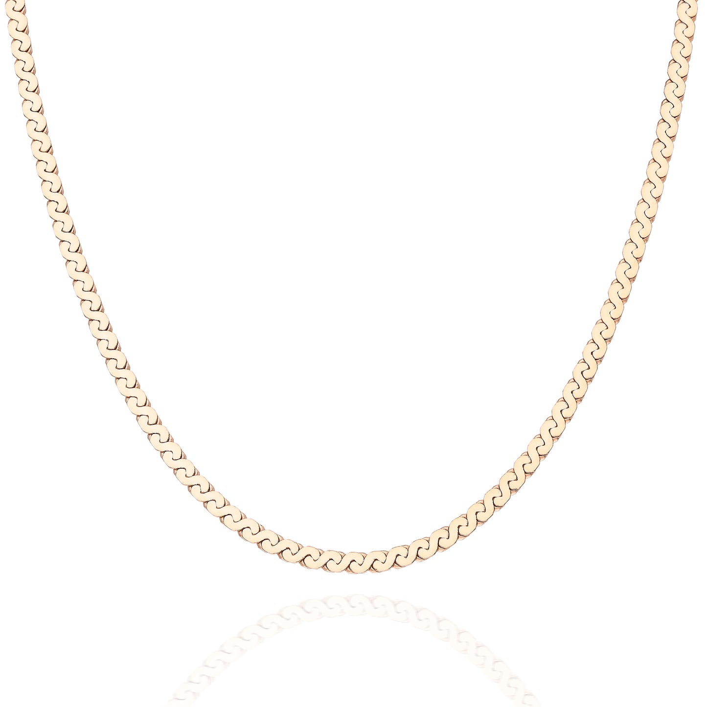 Thick Flat Knit Choker Necklace