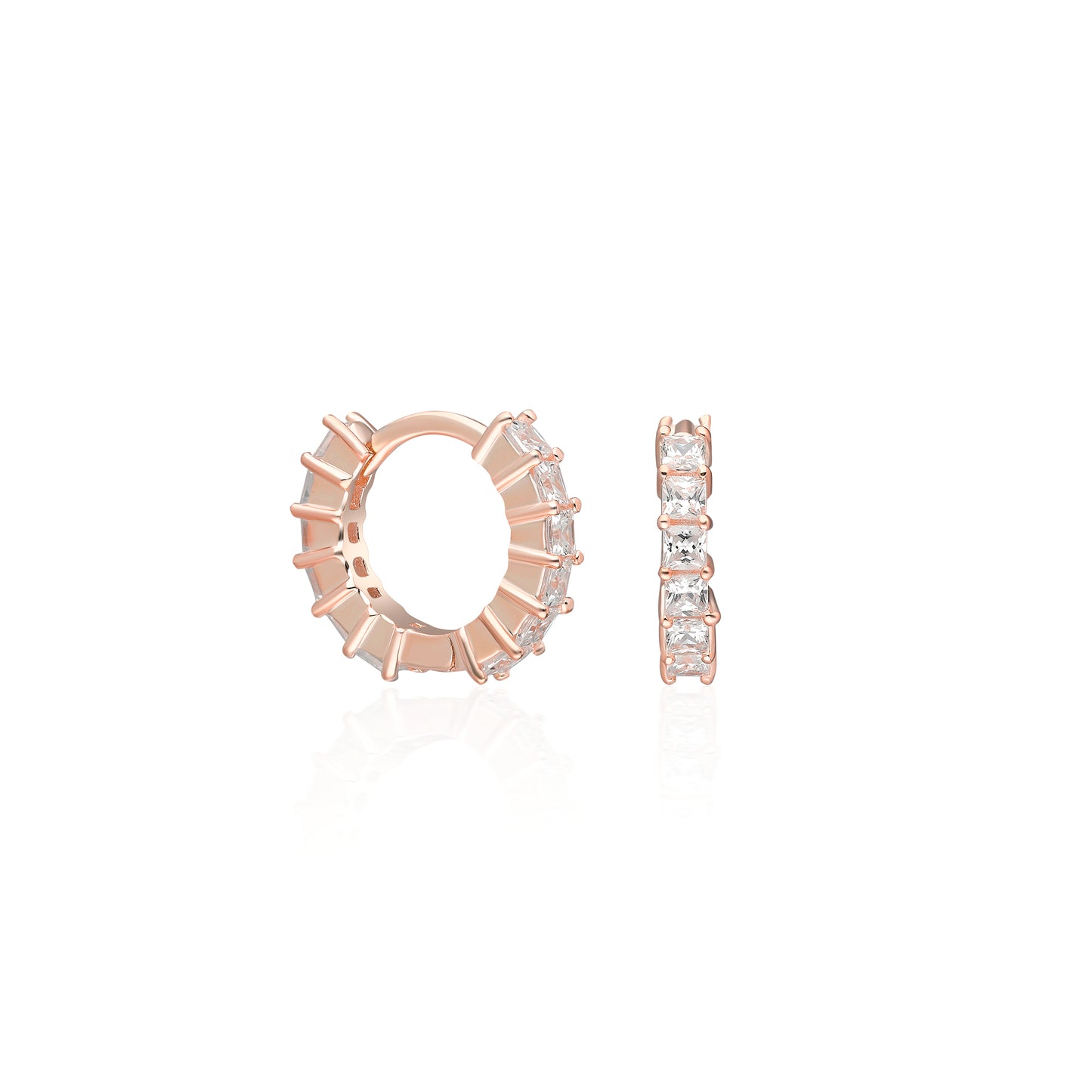 Vio Clear Charm Earring