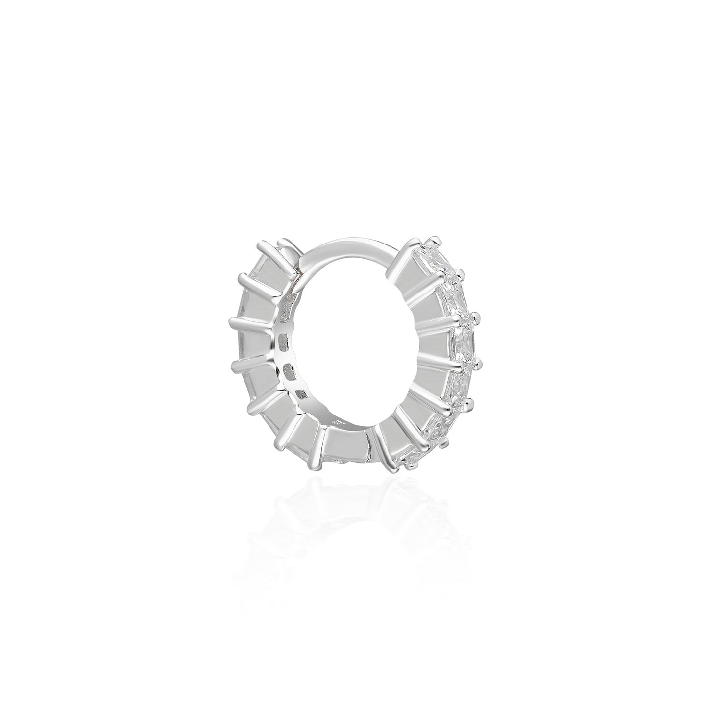 Vio Clear Charm Earring