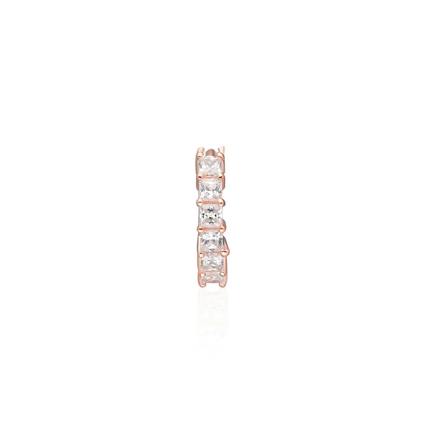 Vio Clear Charm Earring