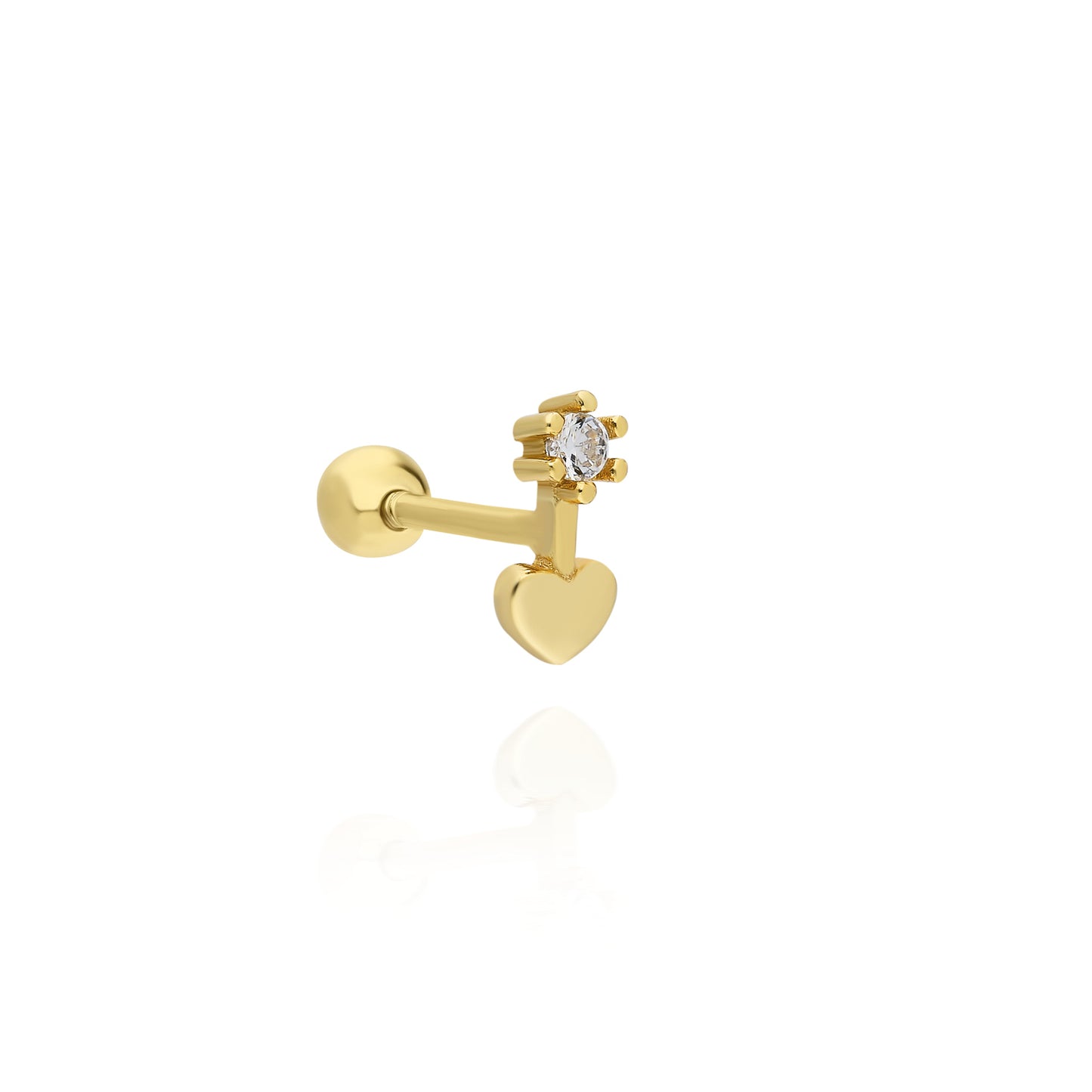 Vita Heart Stone Piercing