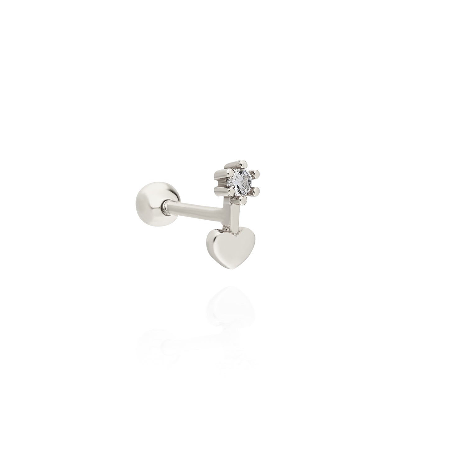 Vita Heart Stone Piercing