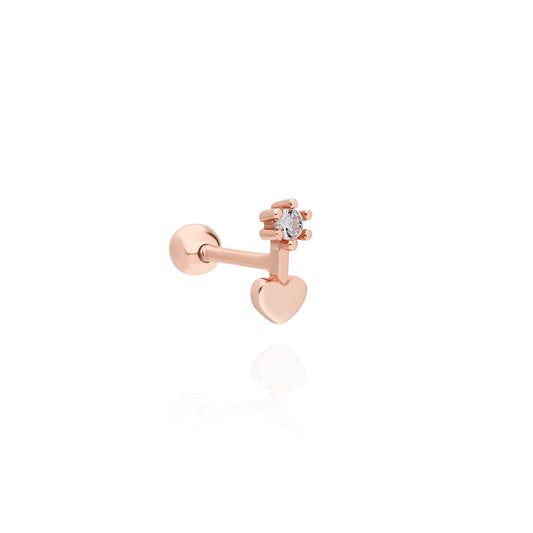 Vita Heart Stone Piercing