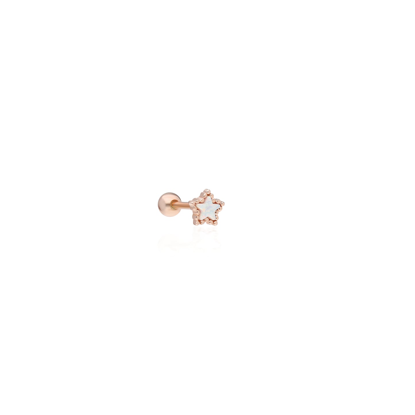 White Opal Star Piercing