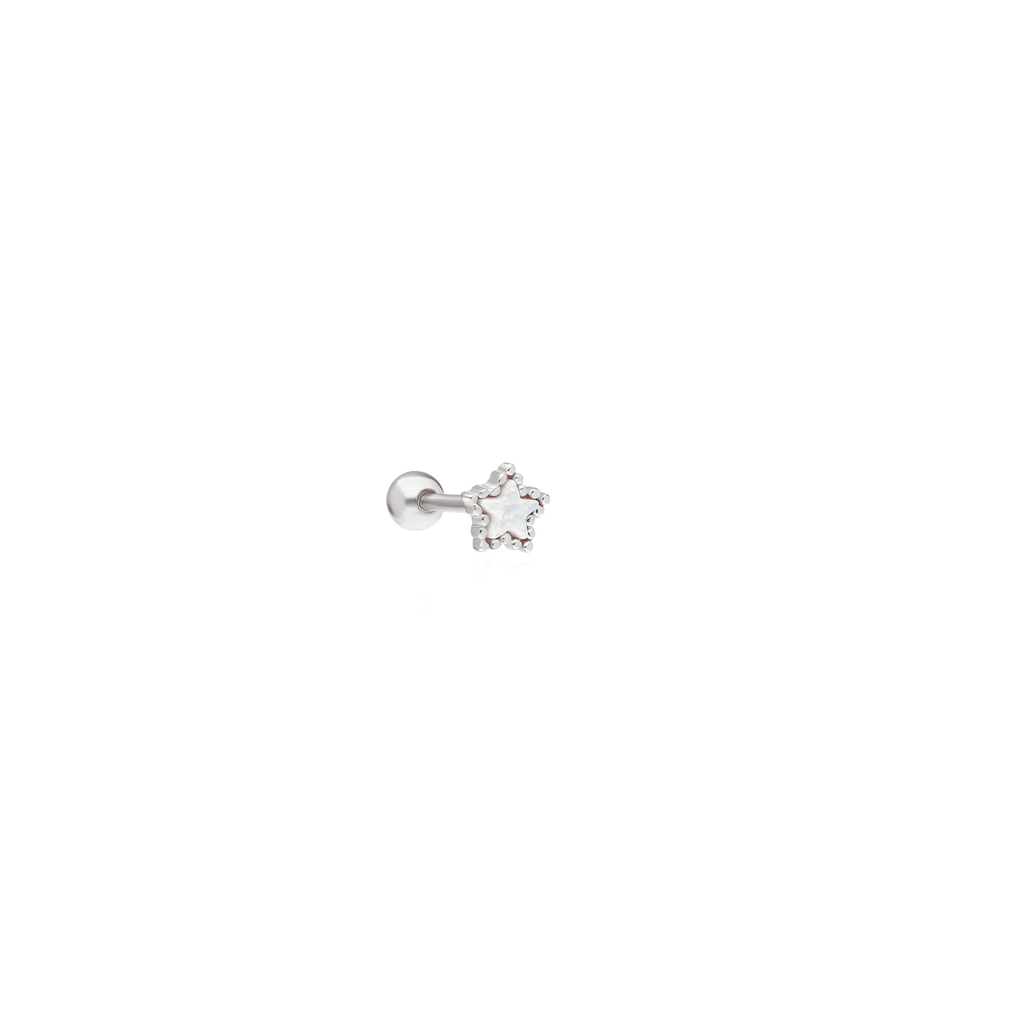 White Opal Star Piercing