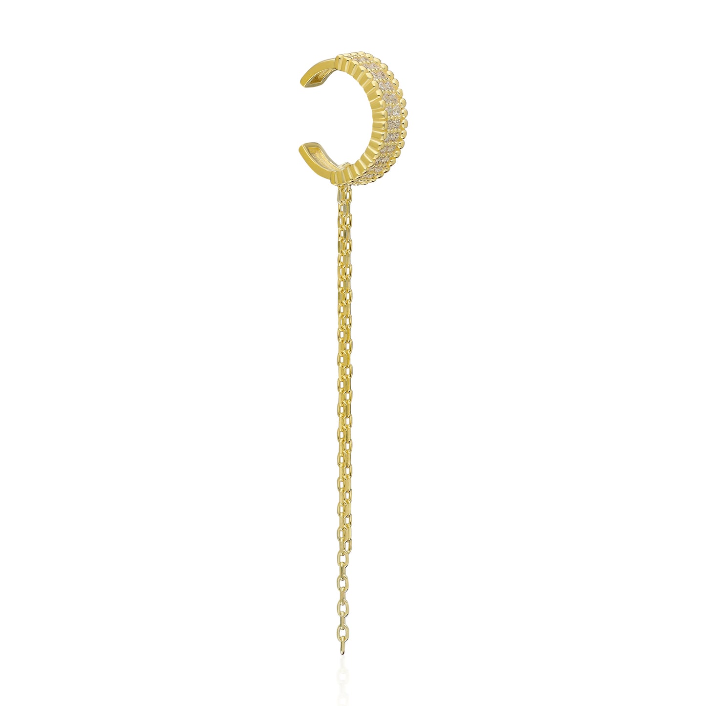 Windsor Chain Drop Ear Cuff