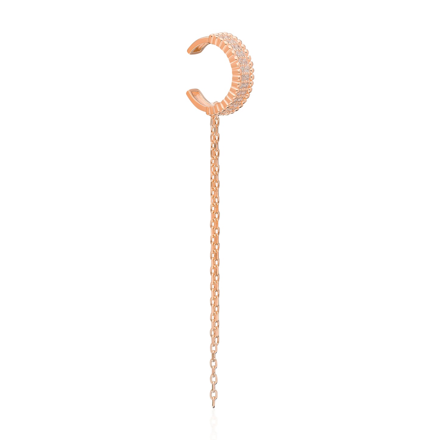 Windsor Chain Drop Ear Cuff