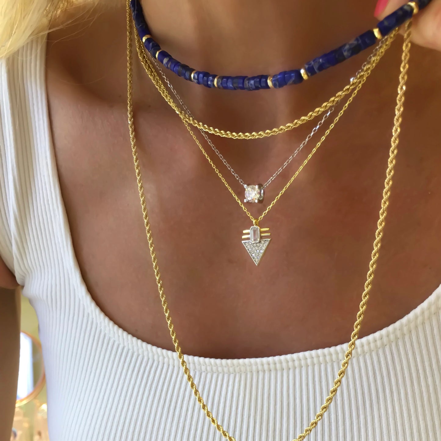 Windsor Trian Necklace