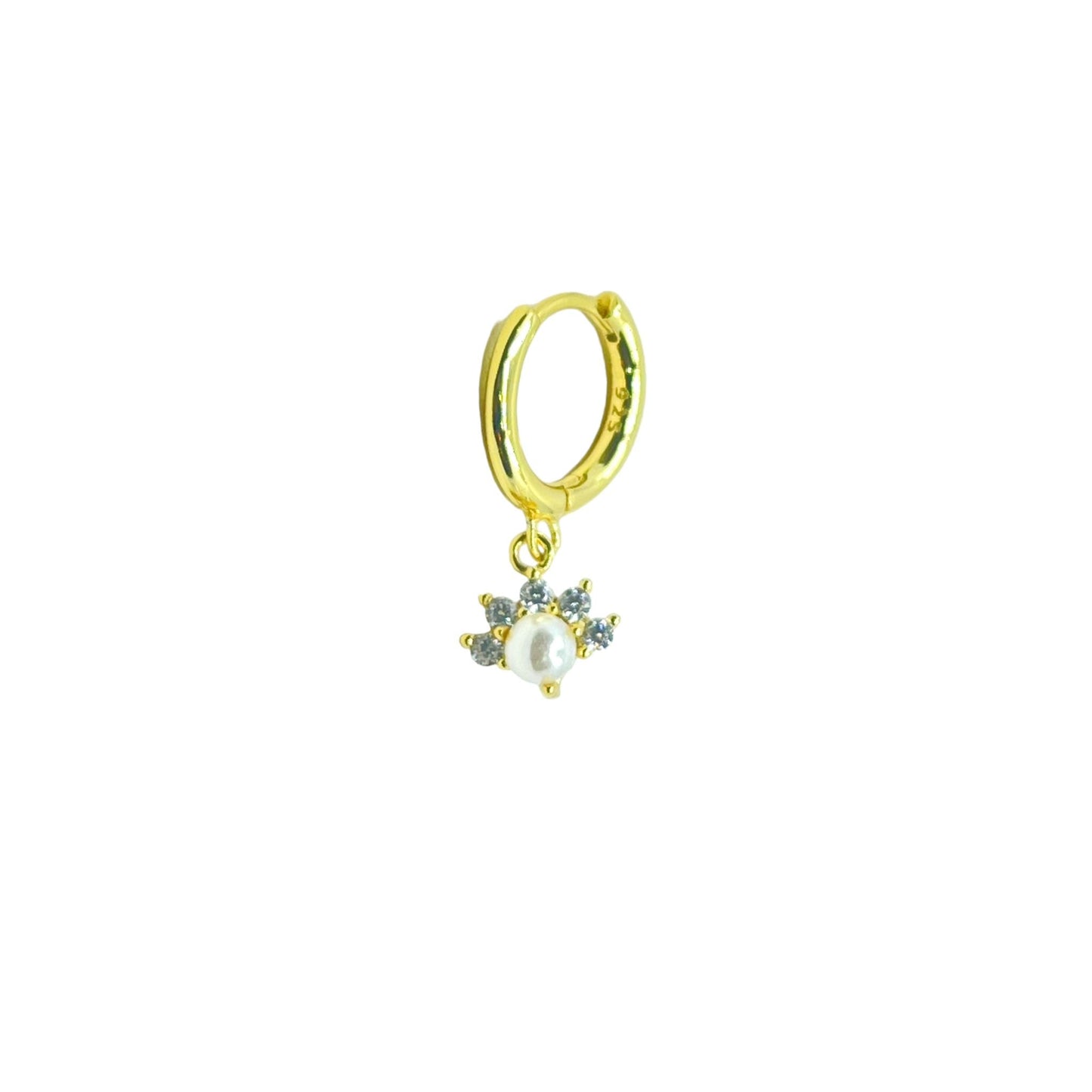 Pearl Liz Flow Earring