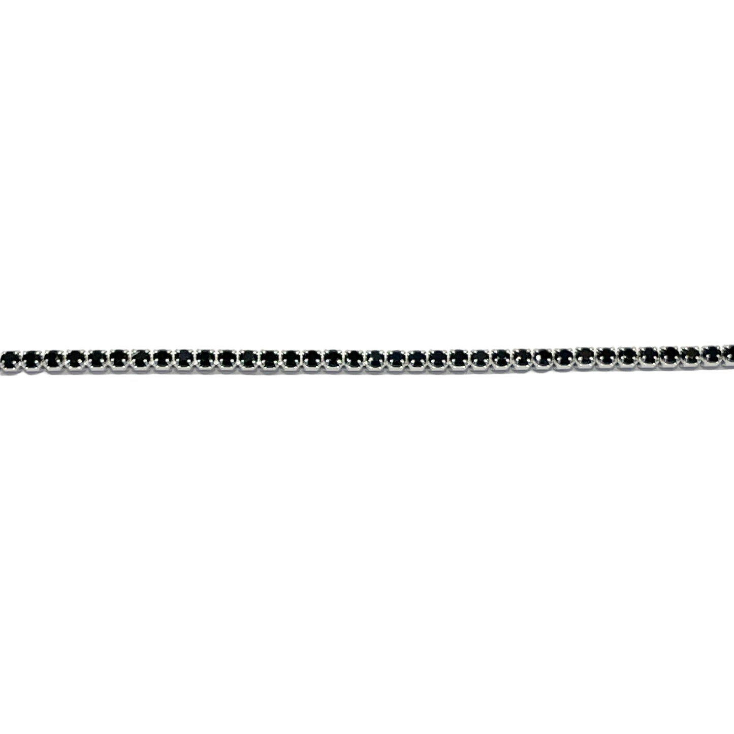 Michel Tennis Black Bracelet