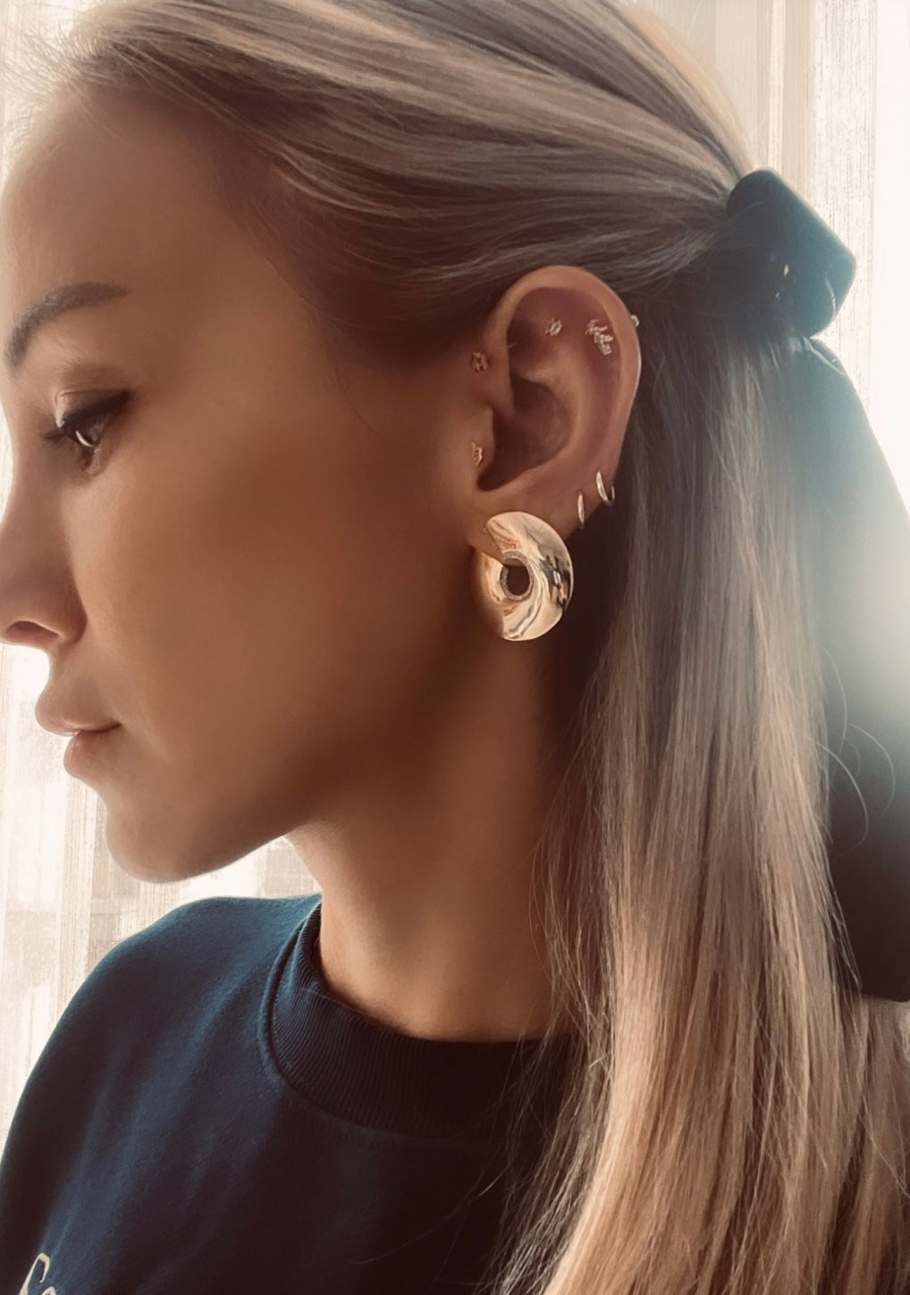 Grazie Disk Earring