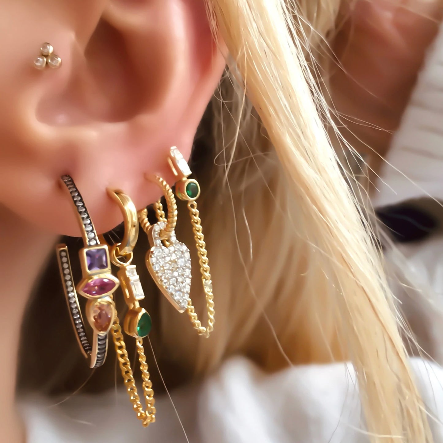 Alice Heart Earring