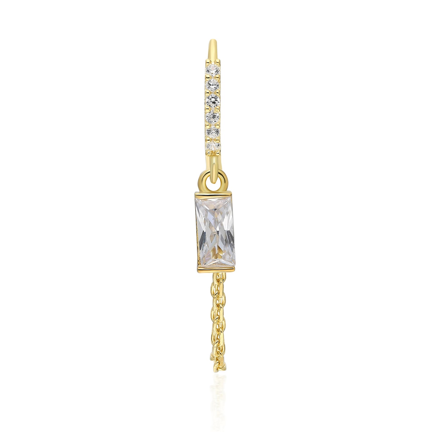 Aplin Baguette Earring