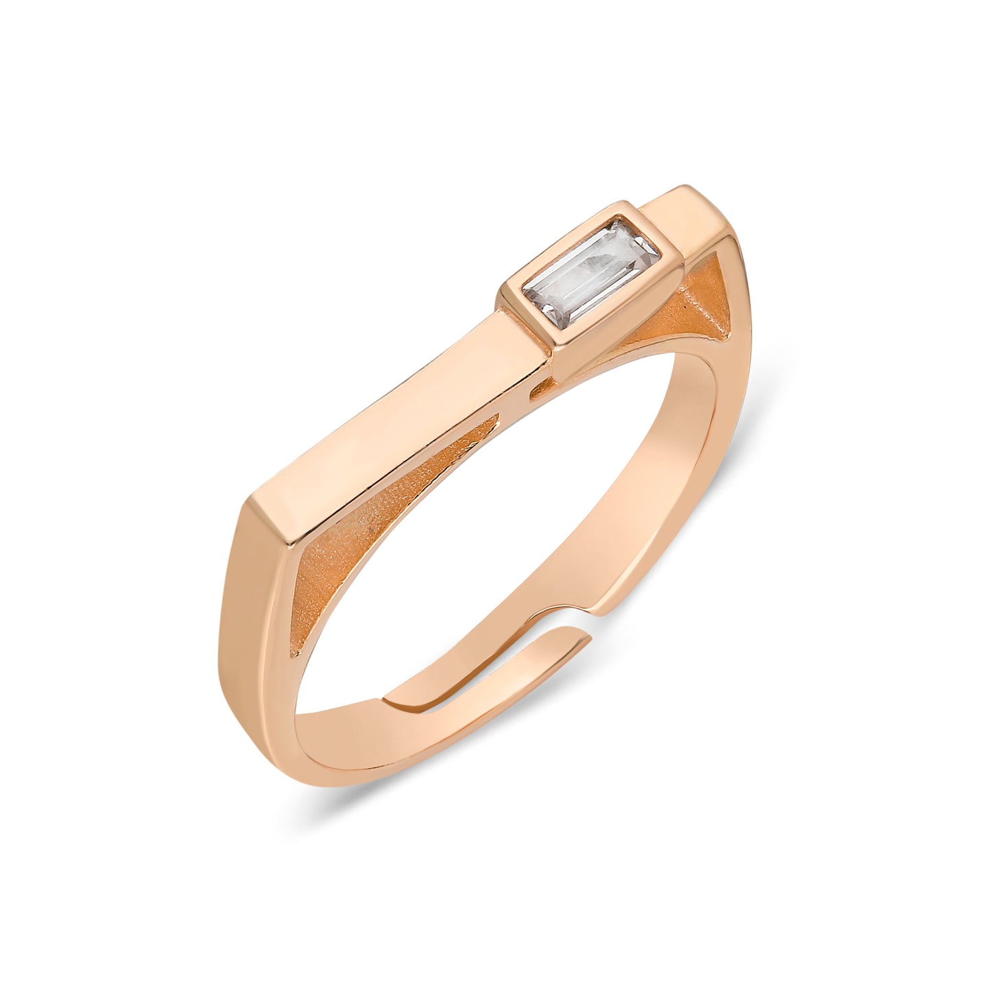 Baguette Rectangle Ring