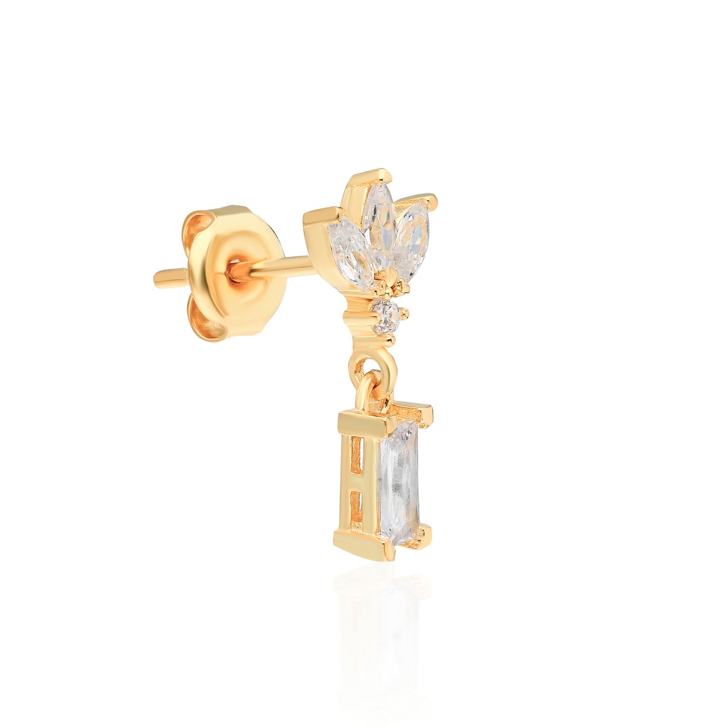 Bella Mia Baguette Earring