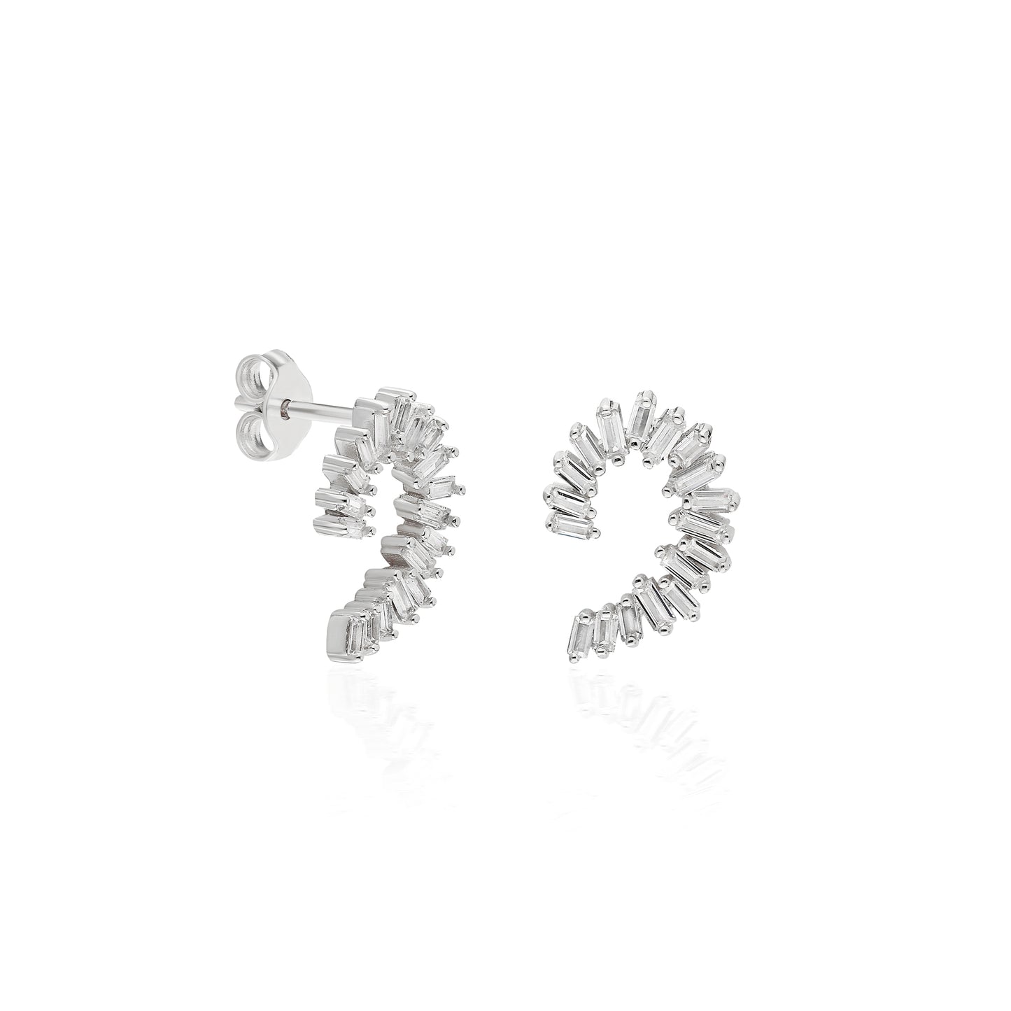 Debby Baguette Two Earring