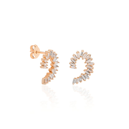 Debby Baguette Two Earring