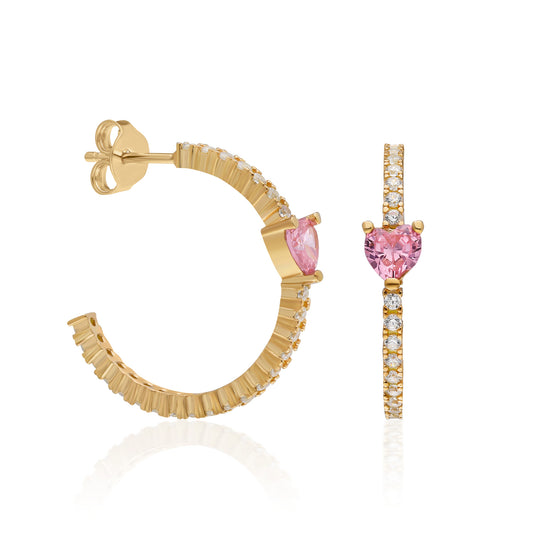 Grace Amor Pink Earring