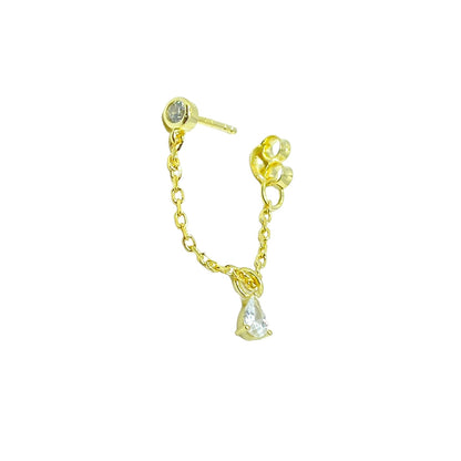 Grazie Drop Short Chain Earring