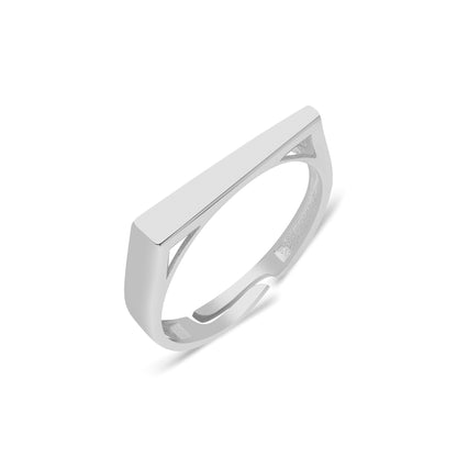 Knock Triangle Plain Ring