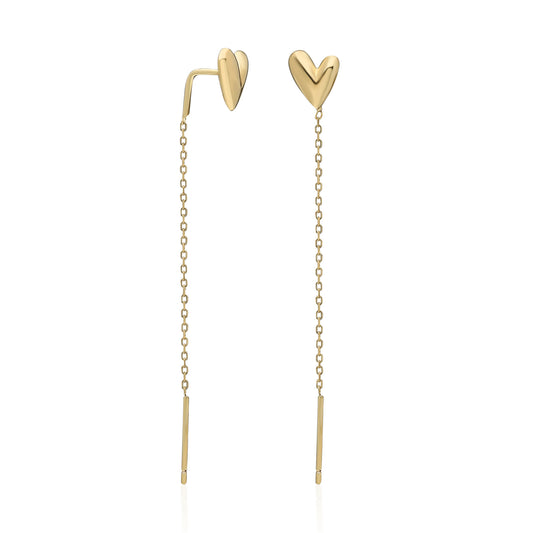 Lily Alice Heart Earring