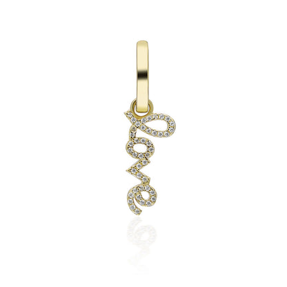 Love Italic Earring