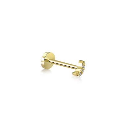 New Moon Gold Piercing