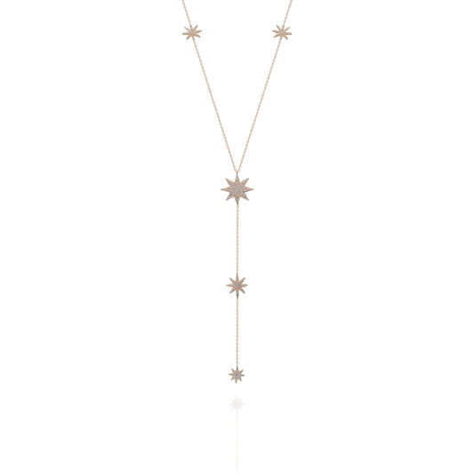 North Star Y Necklace