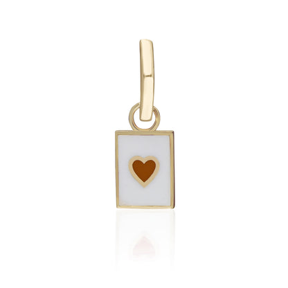 Poker Heart Earring