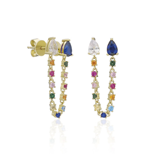 Sevilla Double Pear Earring