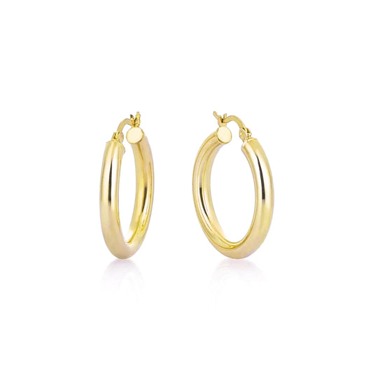 Thick Hoop Earrings 2.5 cm