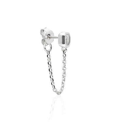 Vio Square Short Chain Earring